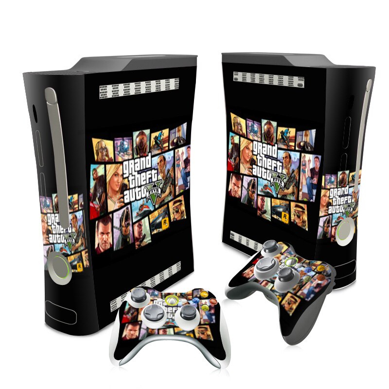 GTA 5 GRAND THEFT AUTO - XBOX 360 FAT PROTECTOR SKIN - best-skins