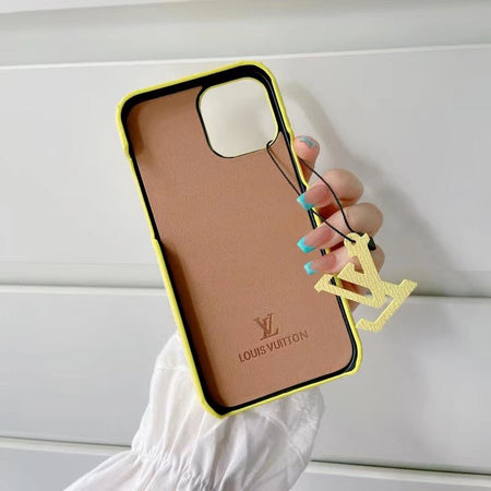LV MONOGRAM MULTICOLOR LEATHER PHONE CASE FOR IPHONE 14 13 12