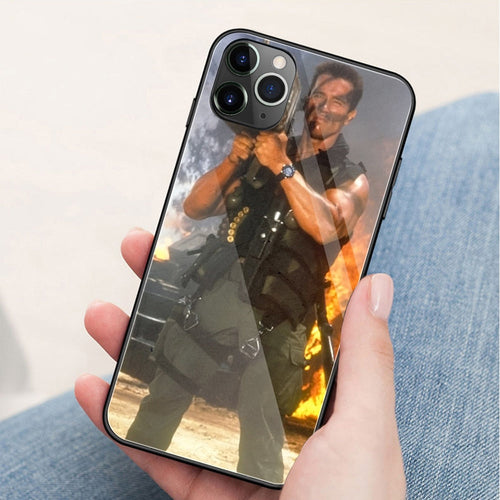 FinderCase for iphone 11 pro max case Arnold Schwarzenegger Glass Cover Case for iPhone 11 pro max