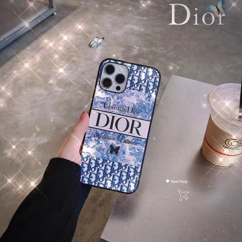 CHRISTIAN DIOR Coque Cover Case For Apple iPhone 15 Pro Max 14 13
