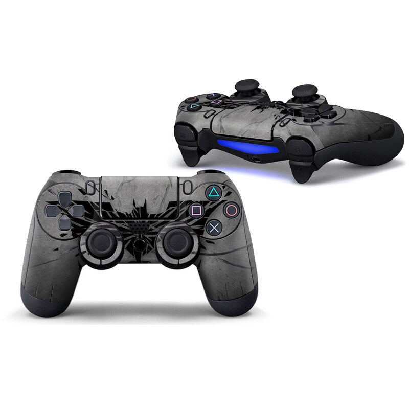 BATMAN GREY - PLAYSTATION 4 CONTROLLERS SKIN - best-skins