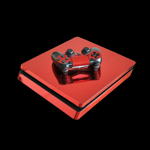 GOLD SILVER RED BLUE - PLAYSTATION 4 SLIM PROTECTOR SKIN - best-skins