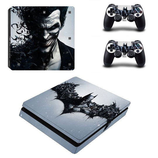 JOKER & BATMAN - PLAYSTATION 4 SLIM PROTECTOR SKIN - best-skins