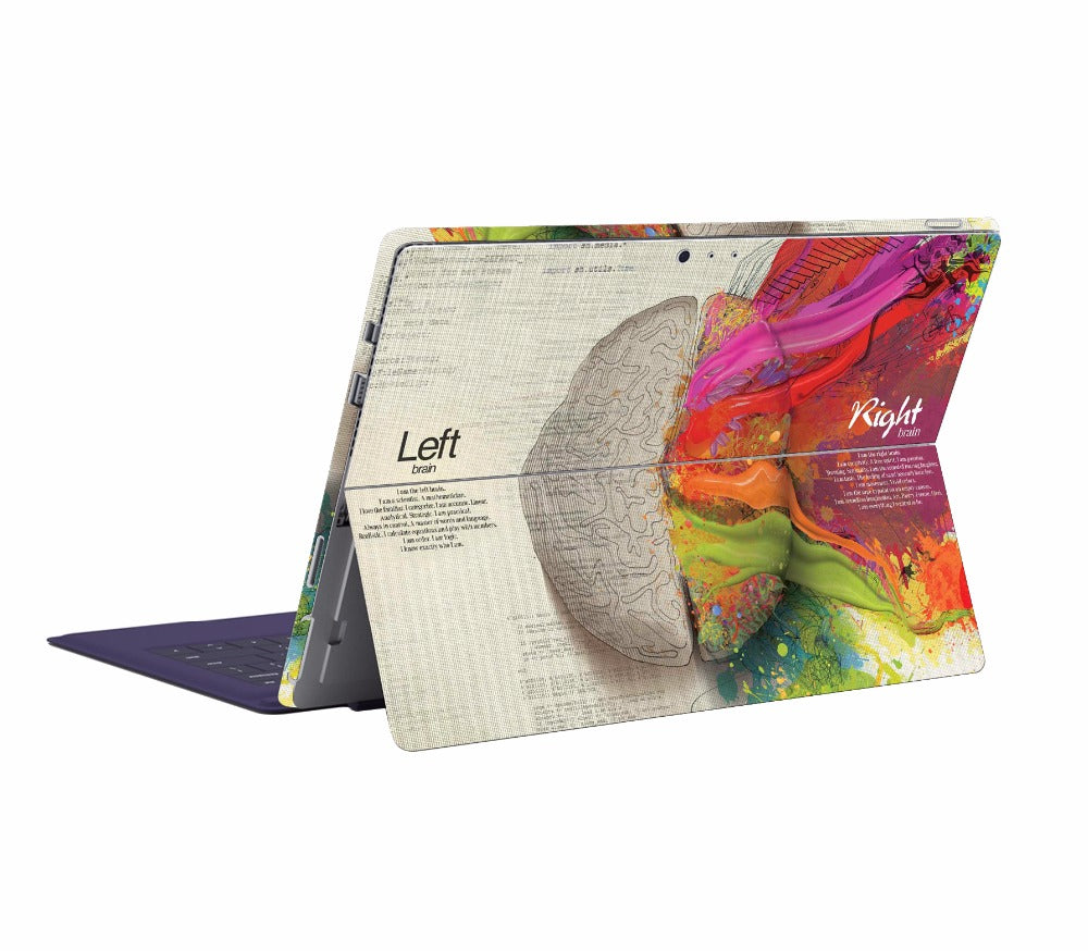 LEFT RIGHT BRAIN - SURFACE PRO 3 PROTECTOR SKIN - best-skins