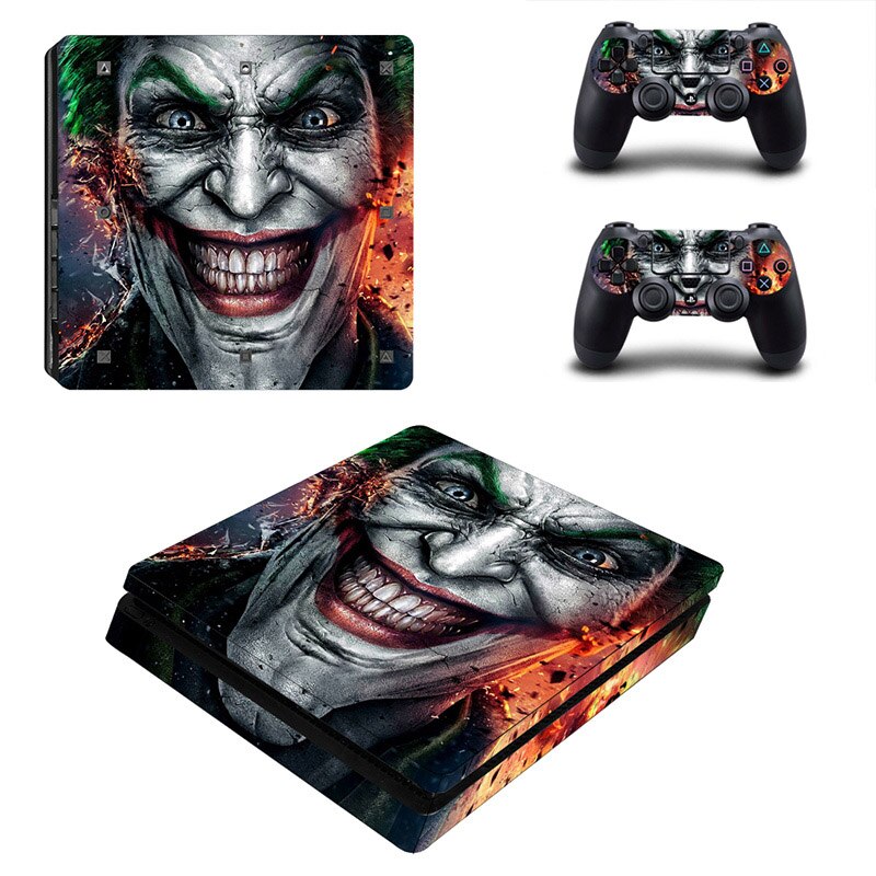 JOKER & BATMAN - PLAYSTATION 4 SLIM PROTECTOR SKIN - best-skins