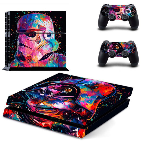 STAR WARS - DARTH VADER -STORMTROOPER - PLAYSTATION 4 PROTECTOR SKIN - best-skins