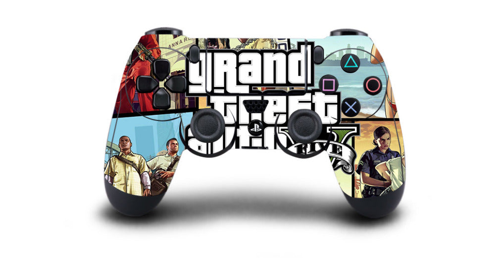 GRAND THEFT AUTO 5 - PLAYSTATION 4 CONTROLLER SKIN - best-skins