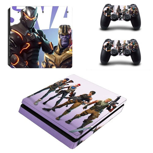 BATTLE ROYALE FORTNITE - PLAYSTATION 4 SLIM PROTECTOR SKIN - best-skins