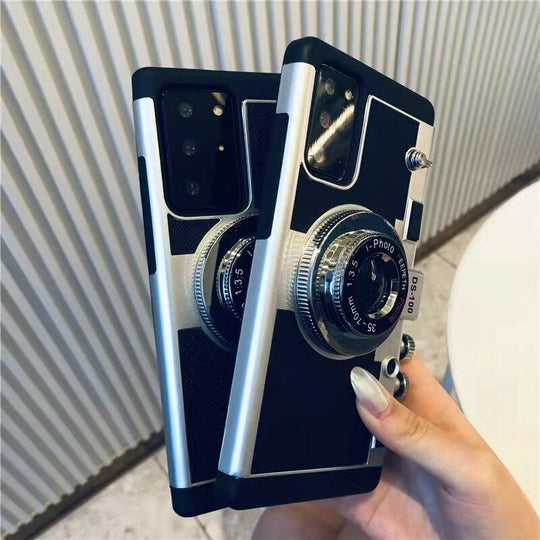 Emily in Paris Fashion 3D Retro Camera Vintage Phone Case for Samsung