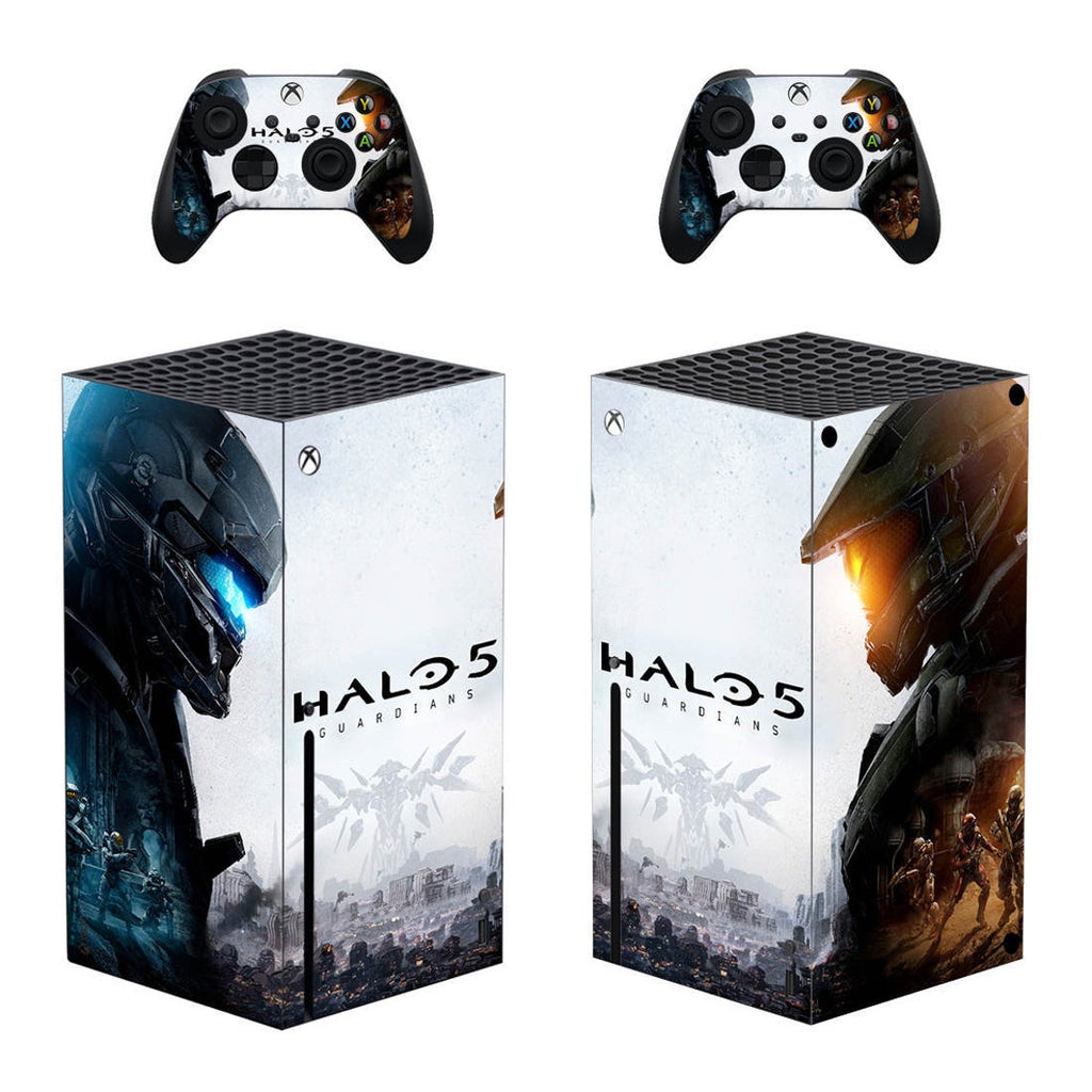 halo 5 guardians - xbox series x protector skin