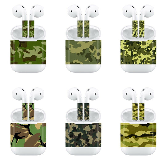 CAMOUFLAGE AIRPODS Protector Skin - Stylish & Durable Cover