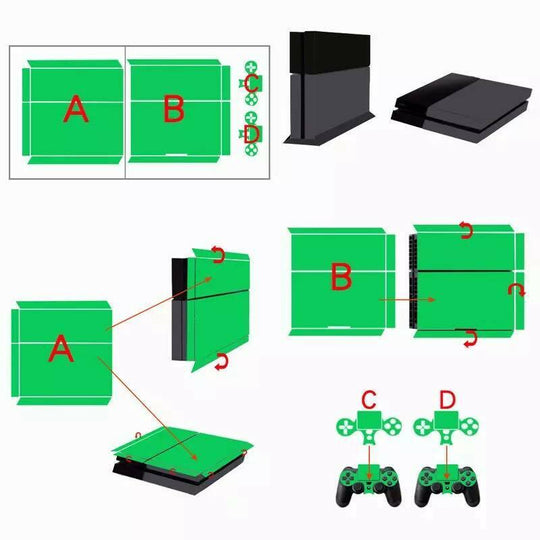 JUVENTUS FOOTBALL FLAG - PLAYSTATION 4 PROTECTOR SKIN - best-skins