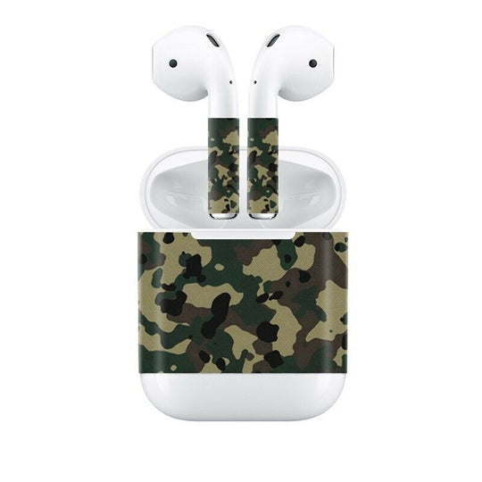 CAMOUFLAGE AIRPODS Protector Skin - Stylish & Durable Cover